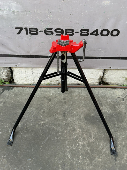 RIDGID 16703 425 PORTABLE TRISTAND CHAIN VISE  1/8”- 2-1/2”PIPE CAPACITY #1