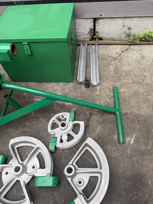 Greenlee 1818 Mechanical Pipe Bender 1/2"-2" RIGID EMT Conduit Chicago 5 Shoes