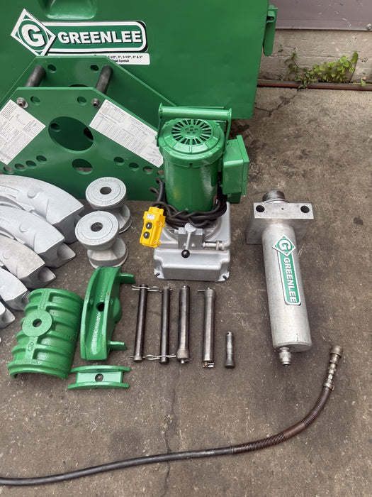 Greenlee 885 Hydraulic Pipe Bender 1-1/4”-5” Rigid GREAT SHAPE 8/11/26 #2