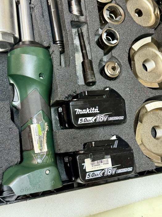 Greenlee LS100X11SS4X Intelli-Punch 11-Ton 18v. Hyd Knockout KO Set SS 1/2-4” #3