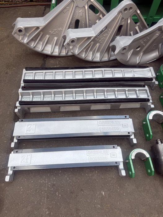 Greenlee 881CT Hydraulic  Bender 2.5-4” Rigid EMT 980 Pump Mobile Table "MINT"