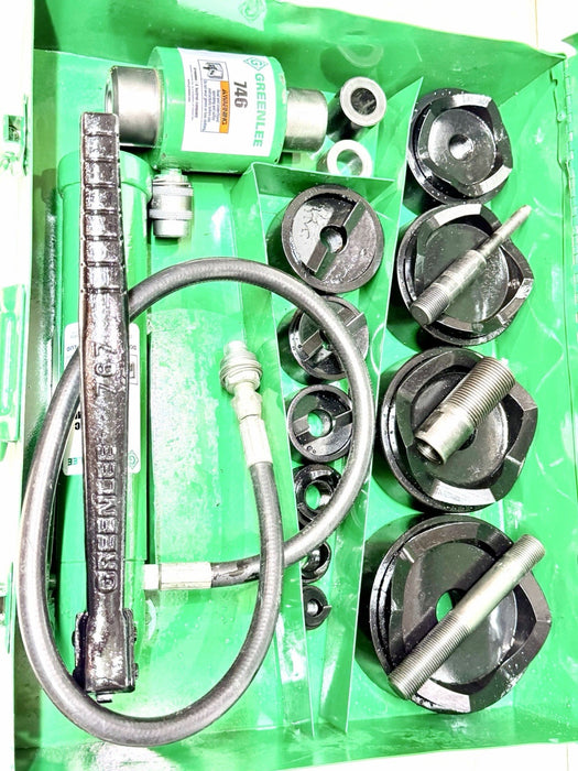 Greenlee 7310SB Slug Buster KO Knockout Punch Set 1/2" - 4" ,767 Pump & Box BG15