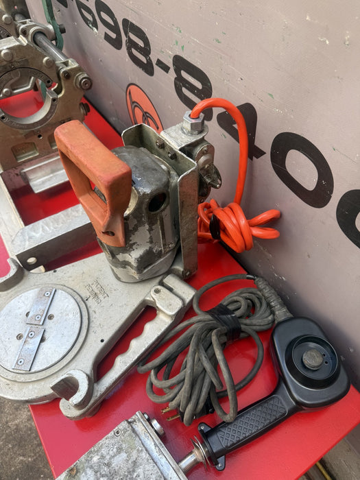 McElroy PIT BULL 14 Fusion Machine.  Iron, Shaver Frame.  Nice Shape.
