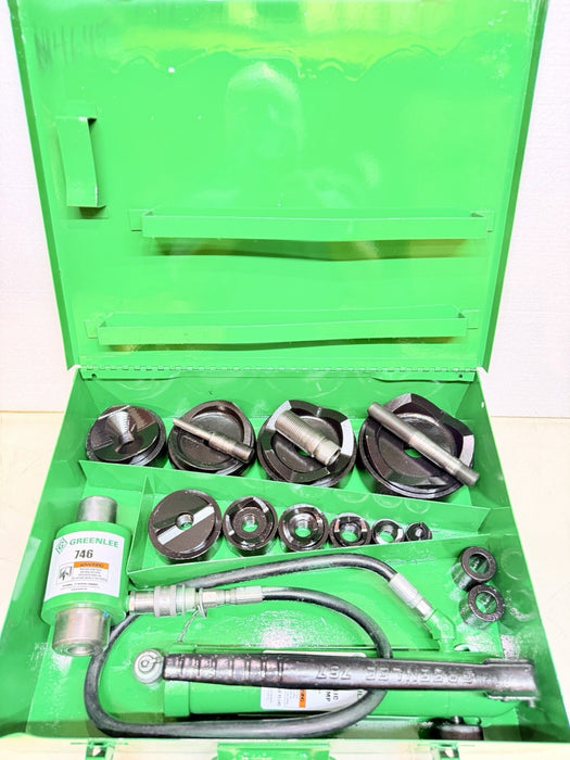 Greenlee 7310SB Slug Buster KO Knockout Punch Set 1/2" - 4" ,767 Pump & Box BG16