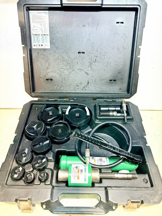 Greenlee 7310SB Slug Buster KO Knockout Punch Set 1/2" - 4" ,767 Pump & Box BG25