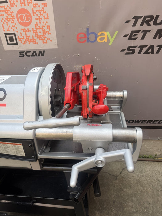 Ridgid 1224 PIPE Threader  1/2"-4" Threading Machine with Dies.