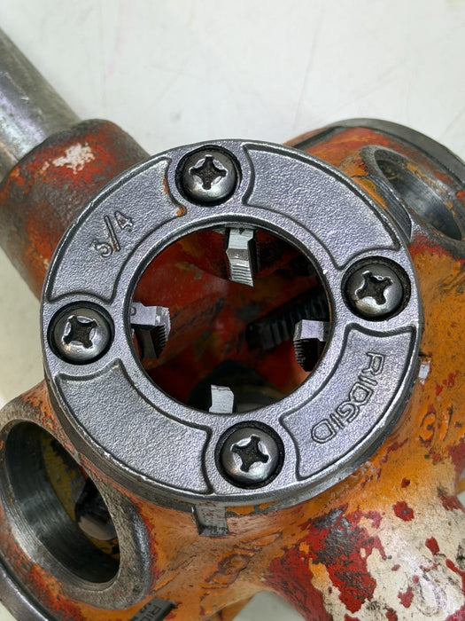 RIDGID 31-A 3-Way NPT Pipe Threader 1/2",  3/4", and 1" With Handles #3