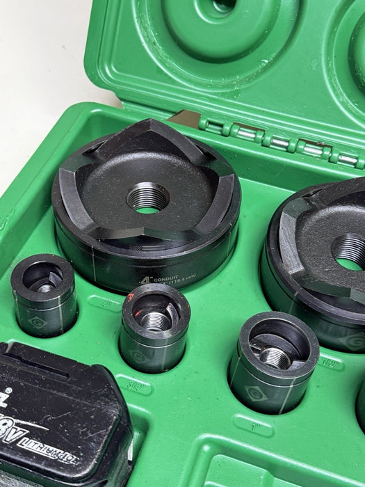 GREENLEE LS100X11SB4X INTELLI PUNCH 1/2" - 4" BATTERY POWERED KNOCKOUT PUNCH #14