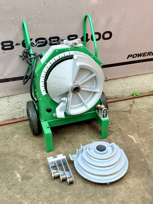 Greenlee 555 Conduit Pipe Bender 1/2"-2" RIGID & IMC Tested Works Great 6/22 #1