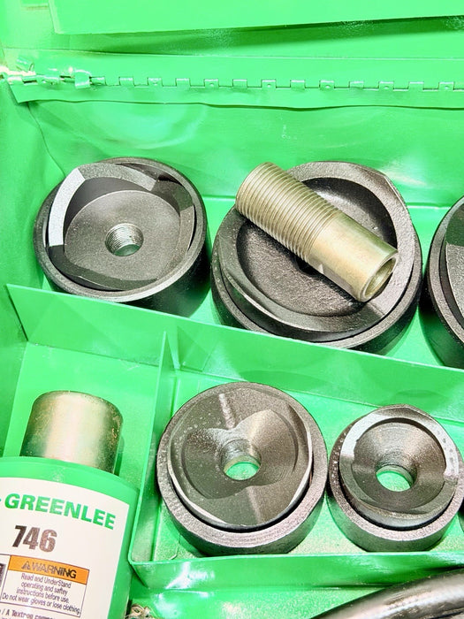 Greenlee 7310SB Slug Buster KO Knockout Punch Set 1/2" - 4" ,767 Pump & Box BG12