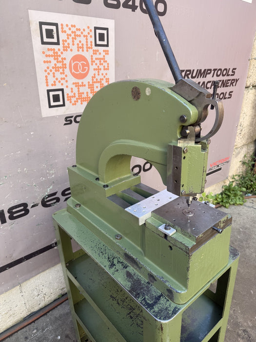 Di-Acro #2 Punch Press With Stand and Extras.  Great Shape.