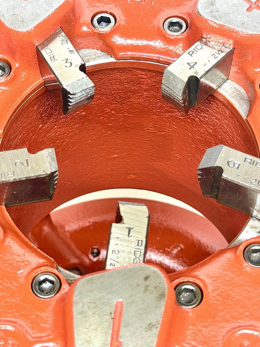 RIDGID 141 RECEDING GEARED PIPE THREADER 2-1/2"-4" 36620, 300, 535, 700 BG8/1#2