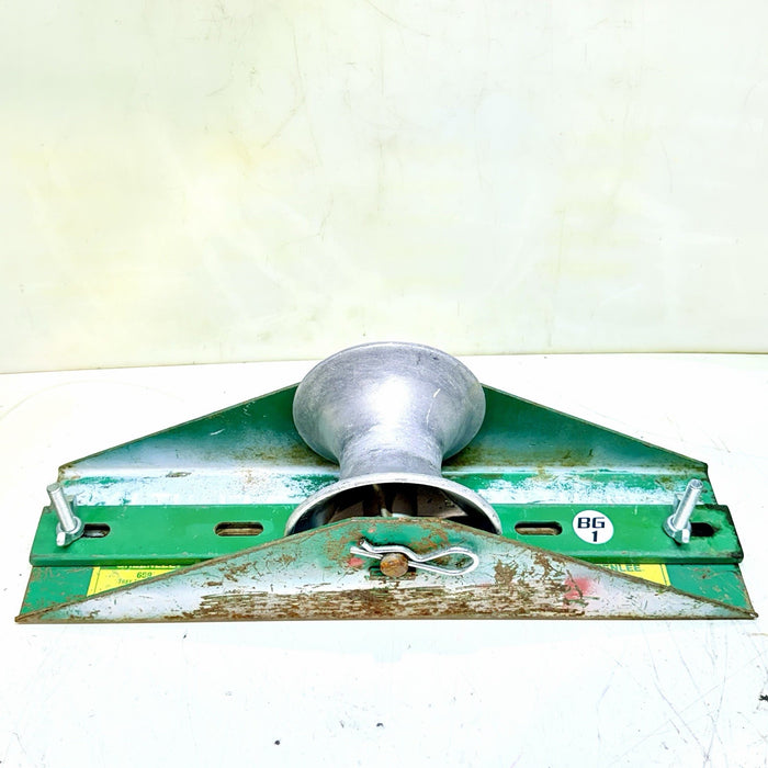 Greenlee 659 22" Tray-Type Cable Pulling Sheave BG1