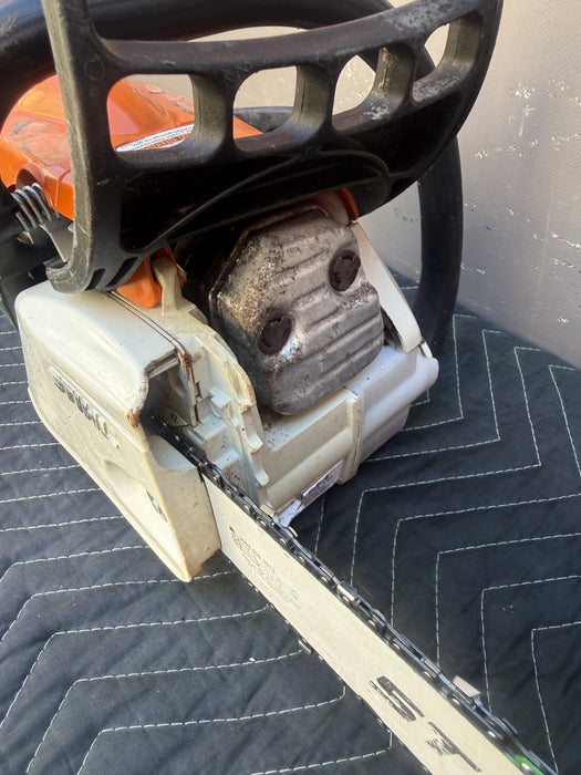 Stihl MS171 Chainsaw Powerhead Has Compression.  Will not start.