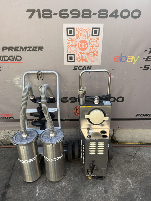 GOODWAY CTV-F2 and CTV-150O TOWERVAC Cooling Tower Vacuum Filter System.  Mint