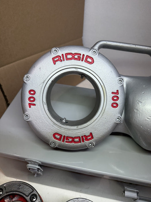 Ridgid 700 Power Drive Pipe Threader 1/2-2" NPT & 12R Die Set New Box