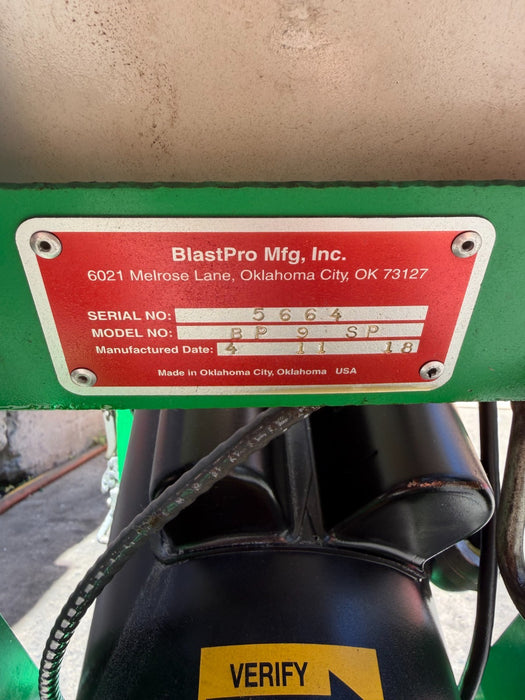 Blastpro BP-9-SP Self-Propelled Shot Blaster National Concrete Blasting