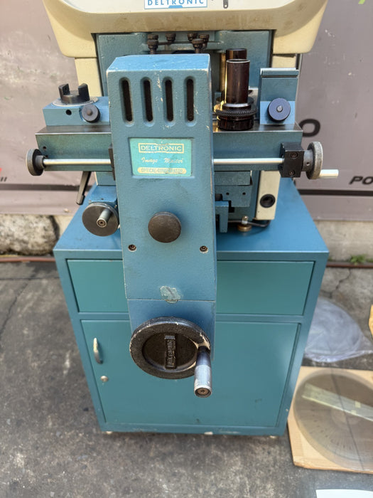 Deltronic 14" Optical Comparator DH14-MPC4, Surface Illumination, DRO.