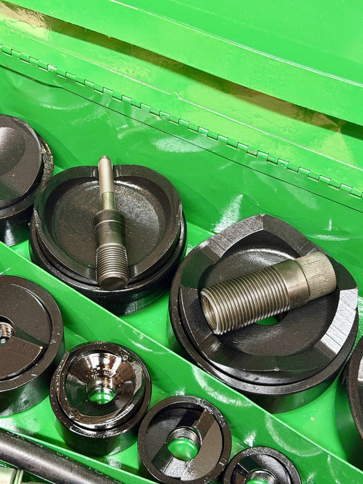Greenlee 7310SB Slug Buster Knockout Punch Set 1/2 “- 4" Conduit Refurbished BG6