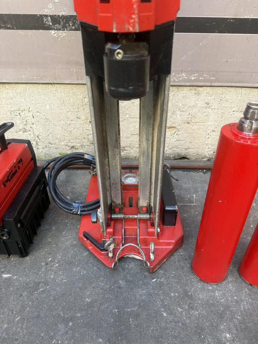 Hilti DCM 1 Core Drill Rig, Vacuum Pump and Bits. Works Great.