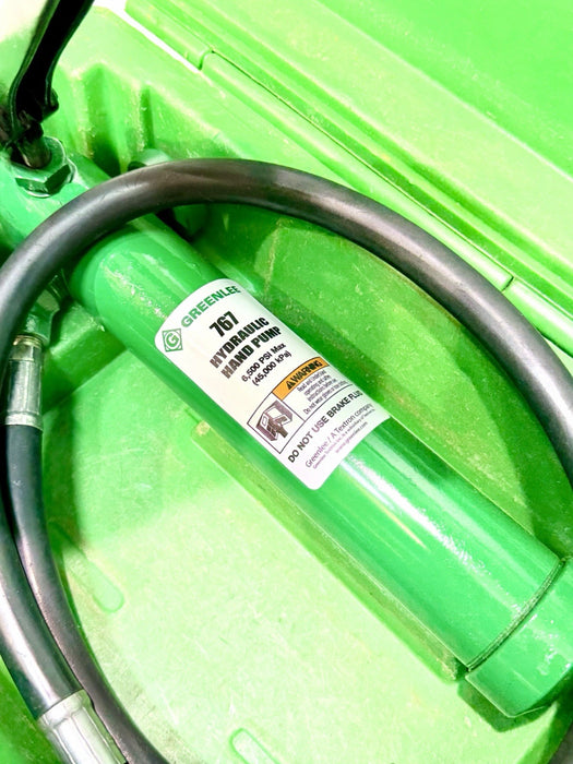 Greenlee 7310SB Slug Buster KO Knockout Punch Set 1/2" - 4" ,767 Pump & Box BG11