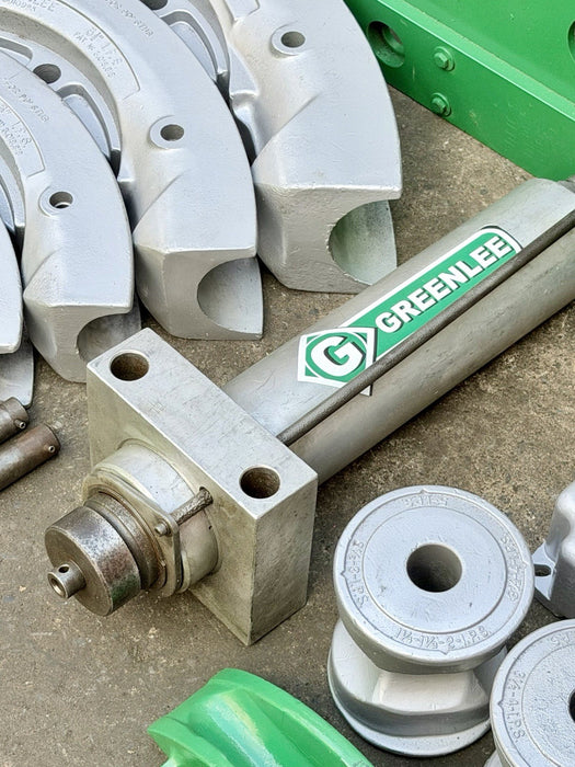 Greenlee 884 Hydraulic Bender 1-1/2 to 4" Rigid Pipe, Hyd. Pump, Warranty!