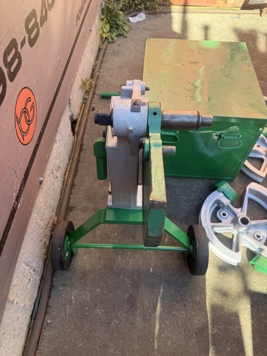 Greenlee 1818 Bender Conduit Bender Machine Bending Shoes EMT Rigid  1/2 to 2"