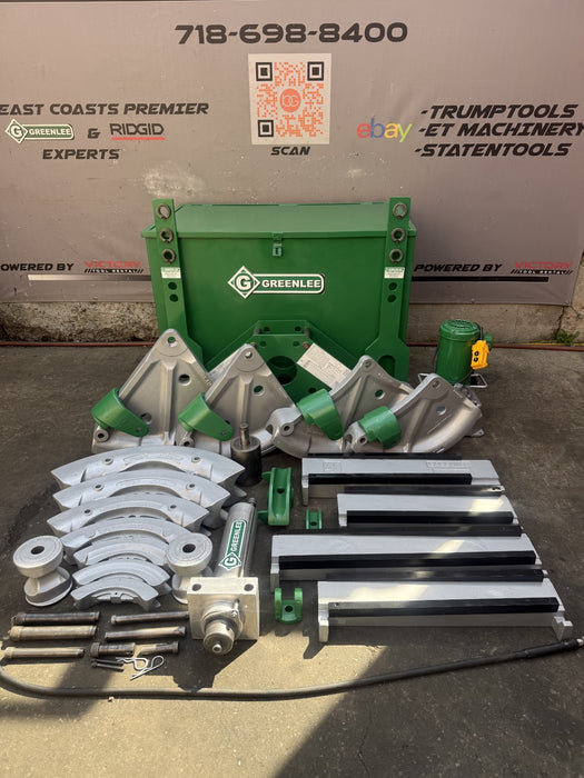 GREENLEE 885 884 Hydraulic Rigid 1 1/4 to 4 and EMT  2 1/2 to 4 Bender. 881