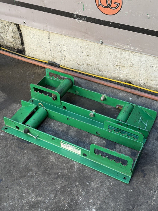 2 Greenlee 39661 Roller Assembly Reel 6in 2000lb Capacity 48in Length