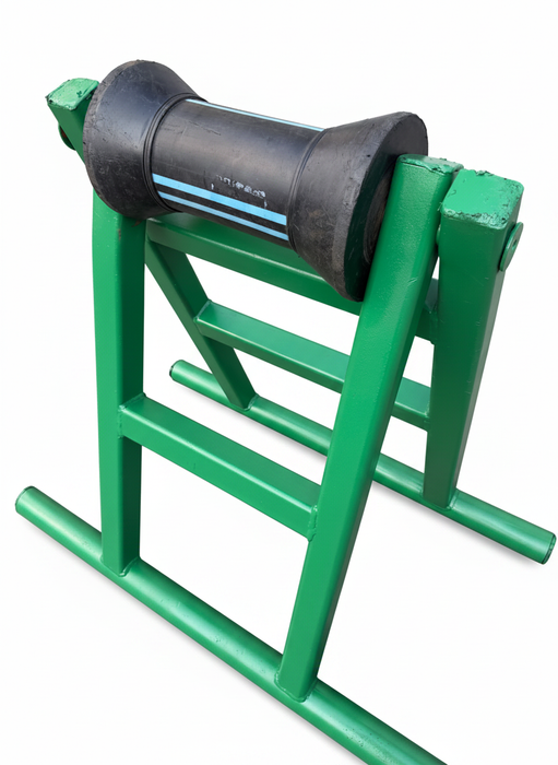 McElroy Mfg Extra Large Pipe Support Roller Stand Heavy Duty Used USA Made — photo 4