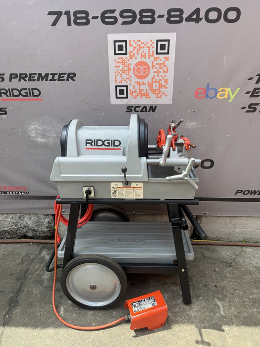 Rigid 1822 Automatic Pipe Threading Machine. 535, 300.  Works Great.  Unit #2.