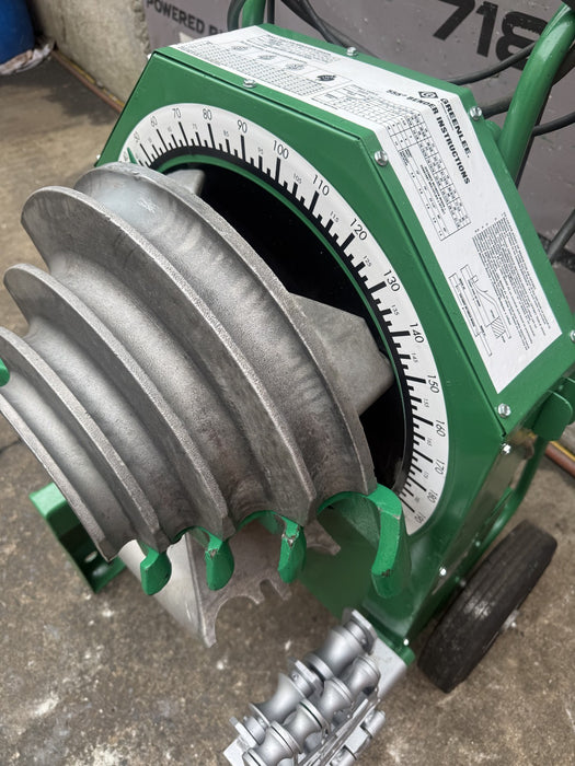 Greenlee 555 Conduit Pipe Bender 1/2"-2" RIGID & IMC   Works Great  #2