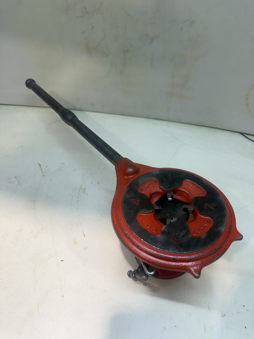 RIDGID Model 65-R  1 to 2" pipe threader treading die with handle made-in-USA #2