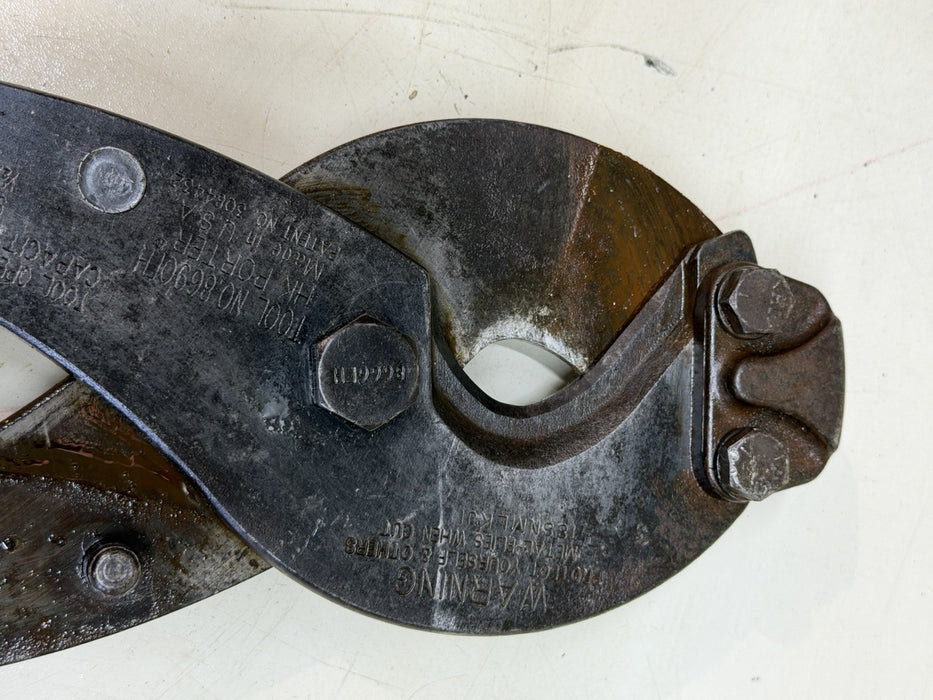 HK Porter 8690FH Heavy Duty Ratcheting Cable Cutter BG1