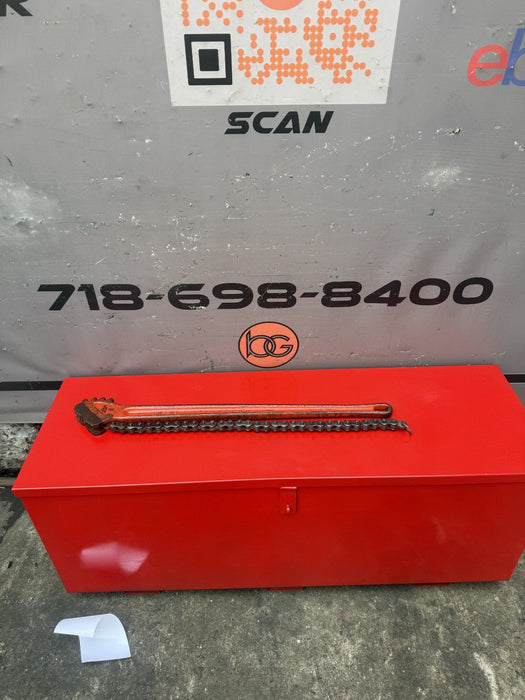 Ridgid C-36 Chain Pipe Wrench 4-1/2 inch. Made in USA #2