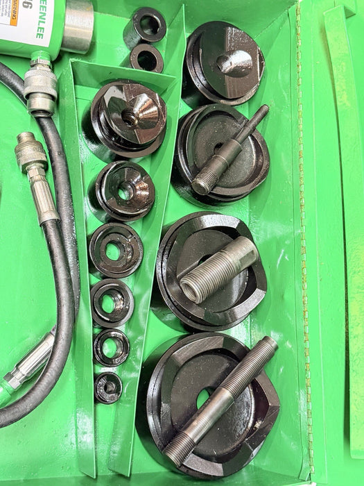 Greenlee 7310SB Slug Buster KO Knockout Punch Set 1/2" - 4" ,767 Pump & Box BG19