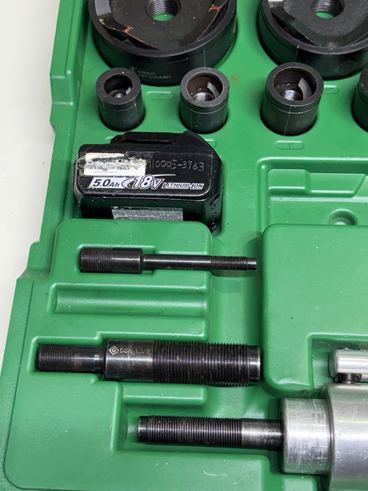 GREENLEE LS100X11SB4X INTELLI PUNCH 1/2 - 4" BATTERY POWERED KNOCKOUT PUNCH BG12