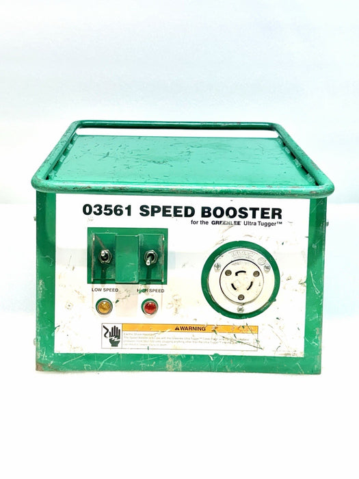 GREENLEE 03561 Speed Booster For Ultra Tugger 8000 LB Cable Wire Puller 6800