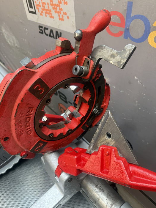 Ridgid 1224 PIPE Threader  1/2"-4" Threading Machine with Dies.