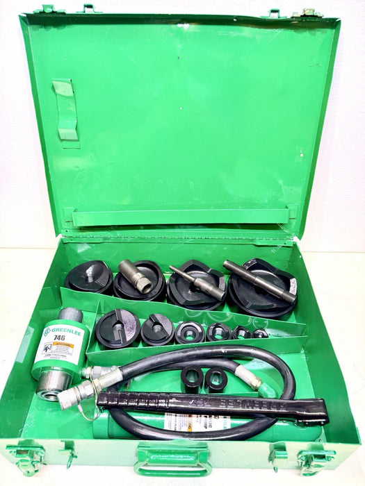 Greenlee 7310SB Slug Buster KO Knockout Punch Set 1/2" - 4" ,767 Pump & Box BG13