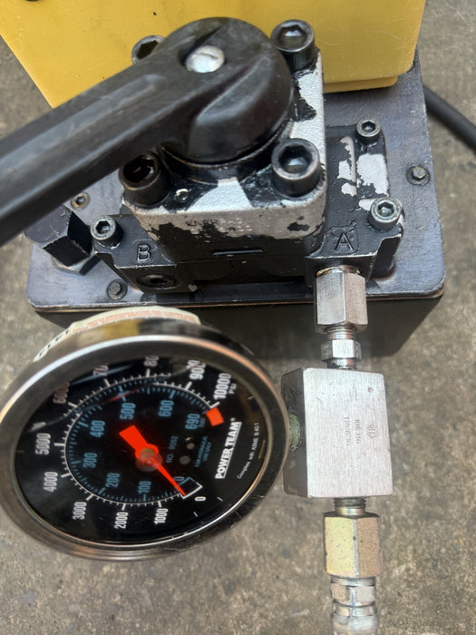 Enerpac Double  Acting PUJ3309B Electric Hydraulic Pump 10000psi 115V 1PH