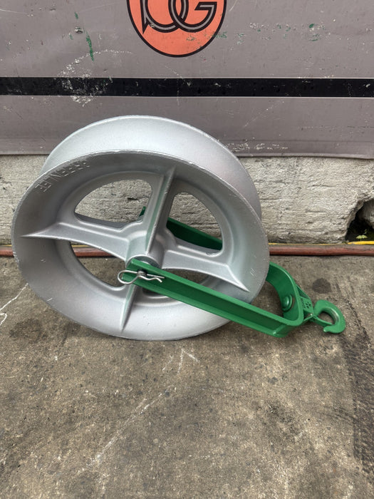 Greenlee 18 inch  4000lbs  Sheave Cable Puller  Tugger.  Works Fine. 6/10 #5