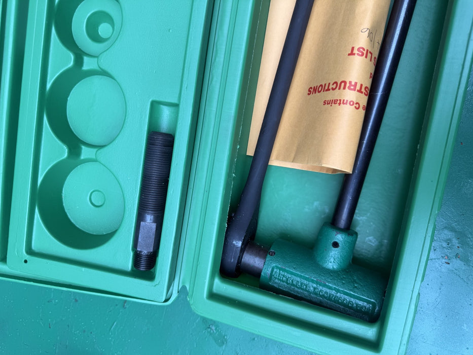 Greenlee 1804 SB  Ratchet Punch Driver.  Knockout.  Brand New.  #3