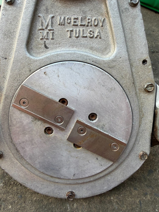 McElroy PIT BULL 14 Fusion Machine SET Iron, Shaver, Frame, 1,1-1/4,2,3,4" Insrt