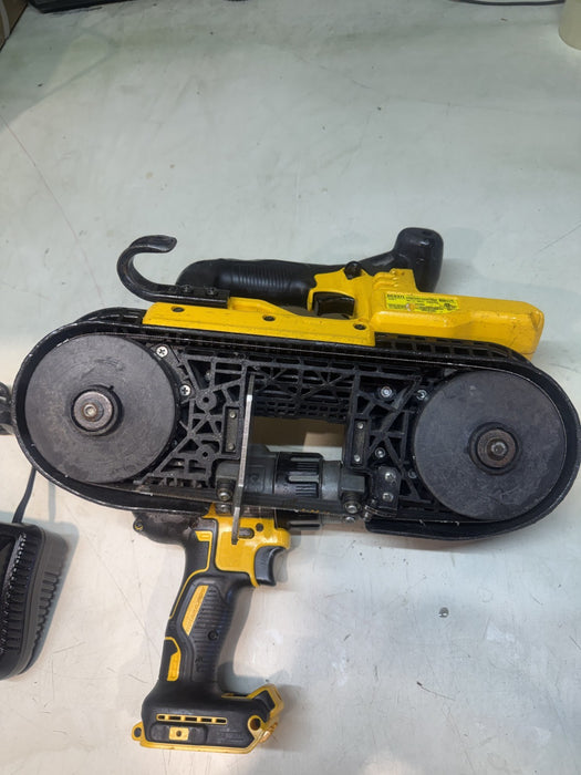 Dewalt DCD996 20V XR 1/2" Cordless Hammer Drill, DCS371 Band Saw, DCB115 Charger