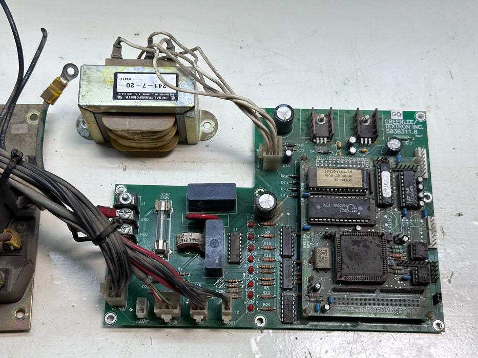 GREENLEE 855 I/O INPUT OUTPUT  COMPUTER CONTROL BOARD