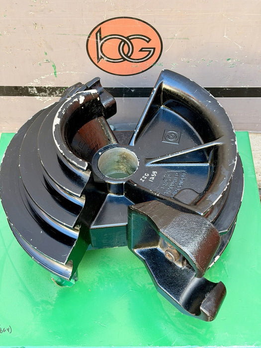 Greenlee PVC-Coated Rigid Shoe Group 1/2”-2” for 555 555c Bender Series Open Box