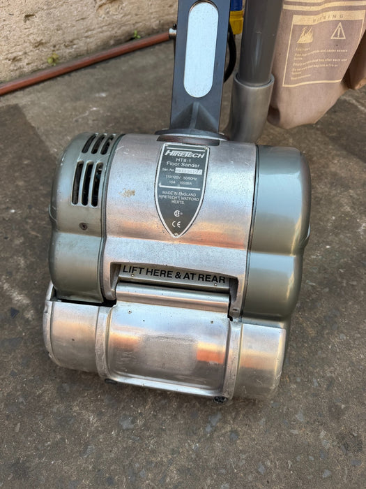 Hiretech HT8-1 Floor Sander  4 Speeds 8" Drum Sander