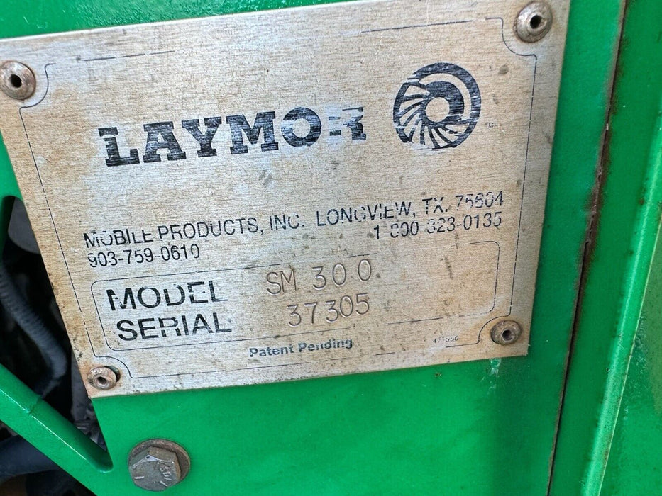 2018 Lay-Mor SM300 8' Hydrostatic Ride-On Broom Street Sweeper