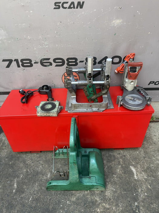McElroy PIT BULL 14 Fusion Machine.  Facer, Shaver Cutter and Frame.  Works Fine